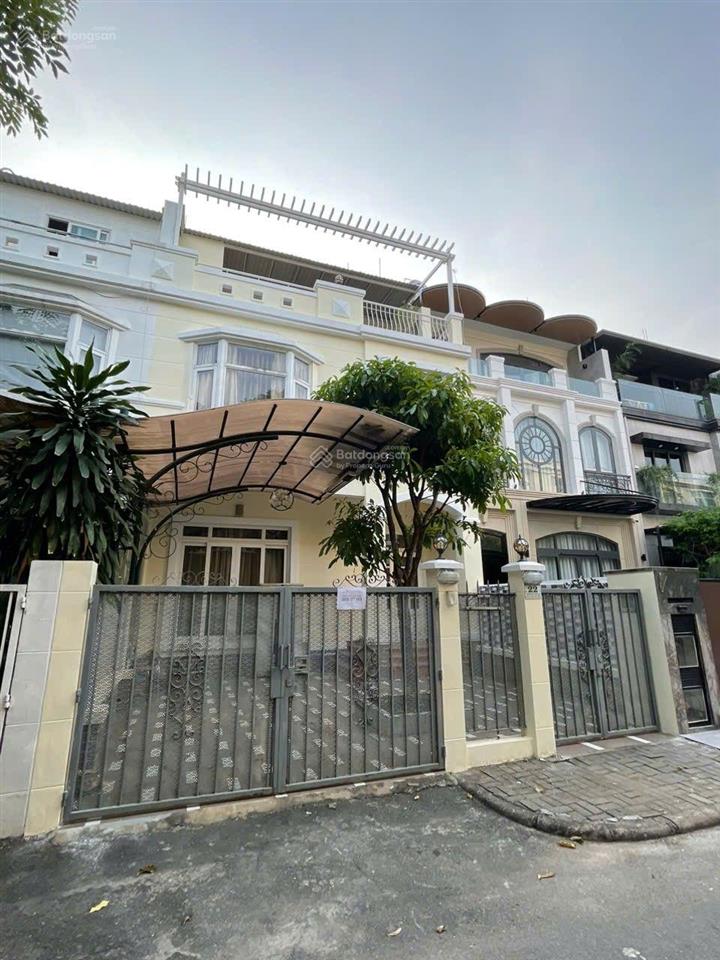 Cho thuê biệt thự phú mỹ hưng, cạnh công viên khu dân cư nam viên, 126m² (7x18m), 3 tầng, 3pn, 4wc