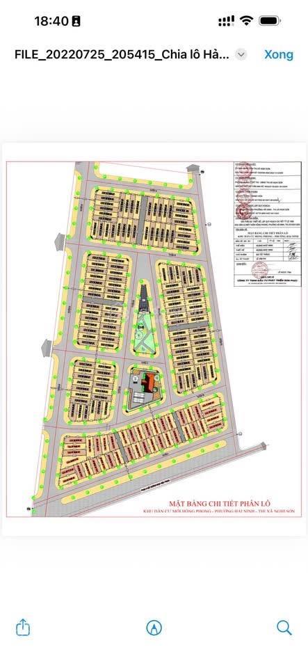 Chính chủ bán đất hải ninh, nghi sơn, thanh hóa, dt 5m x 24m, giá 1,68 tỷ