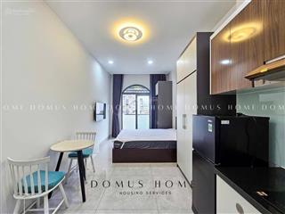 Cho thuê căn hộ quận 1 đường trần hưng đạo full nội thất ban công thoáng mát gần cầu ông lãnh