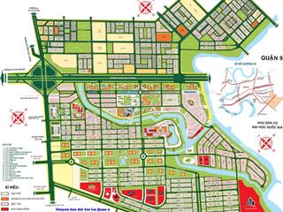 Đất nền khu đô thị cát lái  sở hữu vị trí vàng tại quận 2  100m2  sổ hồng sẵn  giá 50 triệu/m2