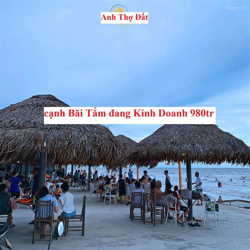890 triệu 1 lô hiếm có, đất tt thị trấn quất lâm, ngay sát mặt biển, dân cư đông đúc gần vsip