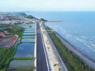 1 lô 1,2 tỷ đất nền mặt biển hải triều, hải hậu, nam định gần cn vsip, flamingo, ninh cơ