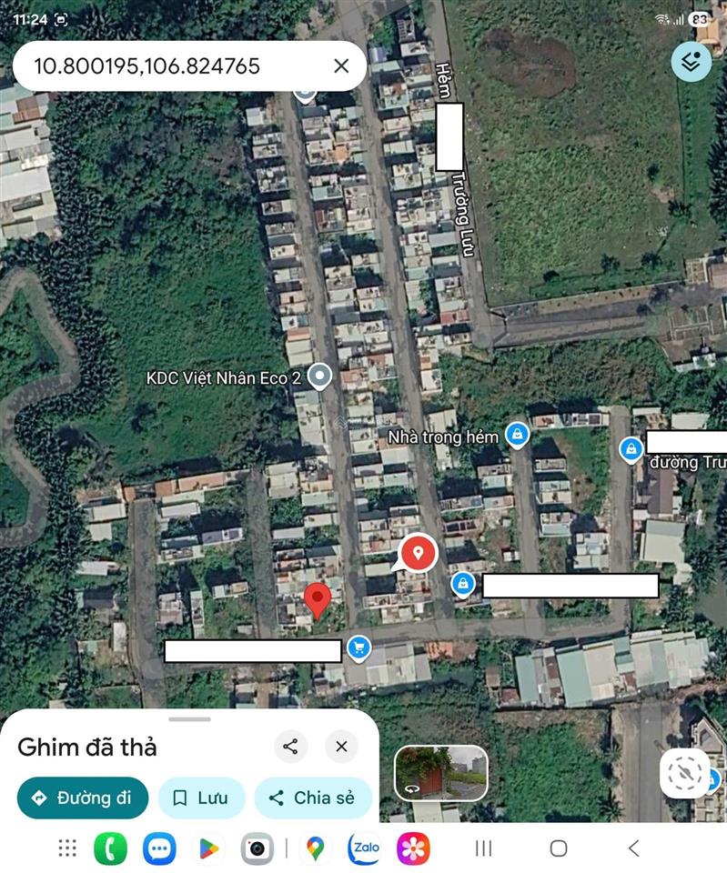 Chính chủ bán đất ngang 5.7m phường long trường tphcm