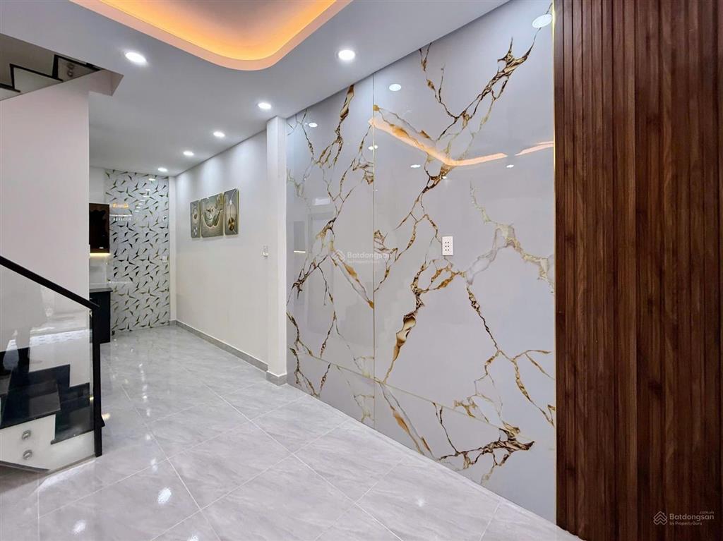 Tân hoà đông q6 siêu phẩm nhà mới đẹp 2 tầng  2pn  hẻm 3m gần coop mart phú lâm giá hơn 4 tỷ