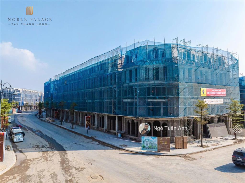 Bán liền kề trục đường 40m hoàng quốc việt kéo dài, vốn ban đầu 8 tỷ