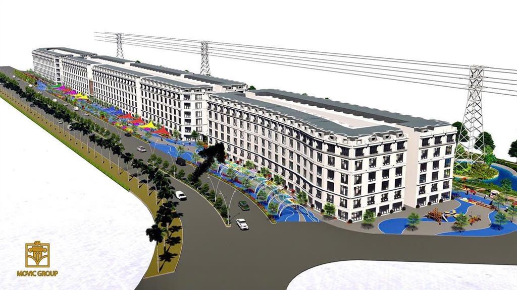 Cần bán một căn shophouse dãy otm5 đẹp tại cát tường smart city 7,25 tỷ, 80m2, xd 7 tâng view đẹp