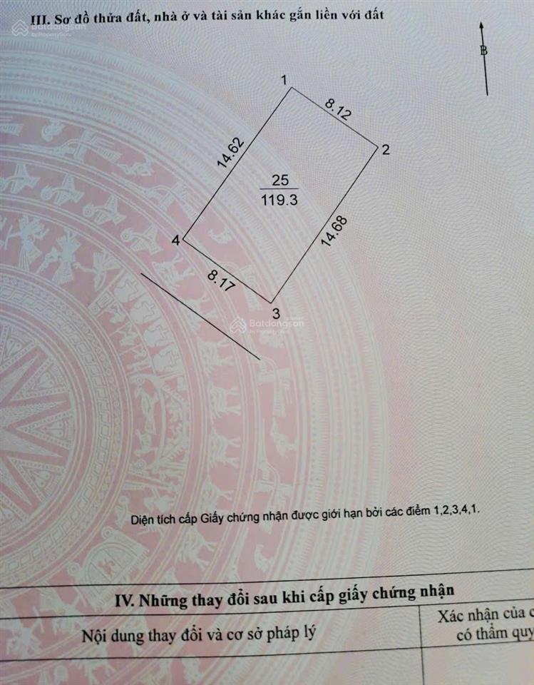 Chính chủ cần bán lô đất đẹp 120m2 tại cổ miếu, thư lâm, hà nội, đường xe ô tô, sổ đỏ cc, giá 55tr