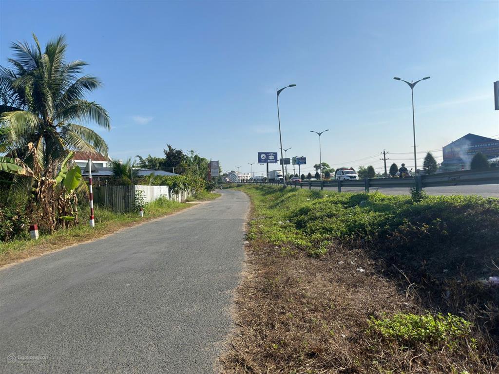[chính chủ] bán 1.230m² đất 2 mặt tiền ql1a (bình minh)  mặt đường gom ngang 29m  sẵn 500m² odt