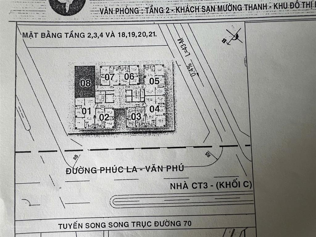 Bán căn góc 3pn 103,1m2, tầng cao, hướng đn, toà ct3 kđt xa la, hà đông (có tl)