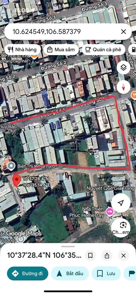Bán đất nền 100m2 tiện xây dựng, giá 1,585 tỷ tại kdc trung thành, cầu tràm, đinh đức thiện