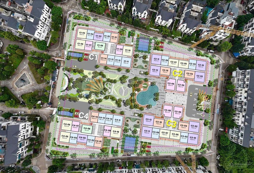 Bán gấp căn 3pn tầng 8 diện tích 85m2 giá 79tr/m2 vốn vào 2 tỷ tòa c3 view nội khu bao đẹp