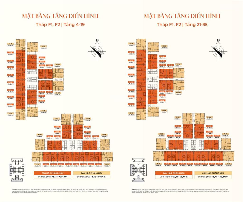 Giảm sâu còn 4,5 tỷ căn 2 ngủ full 76,5m2 tại dự án the flame vine mặt đường vành đai 3.5