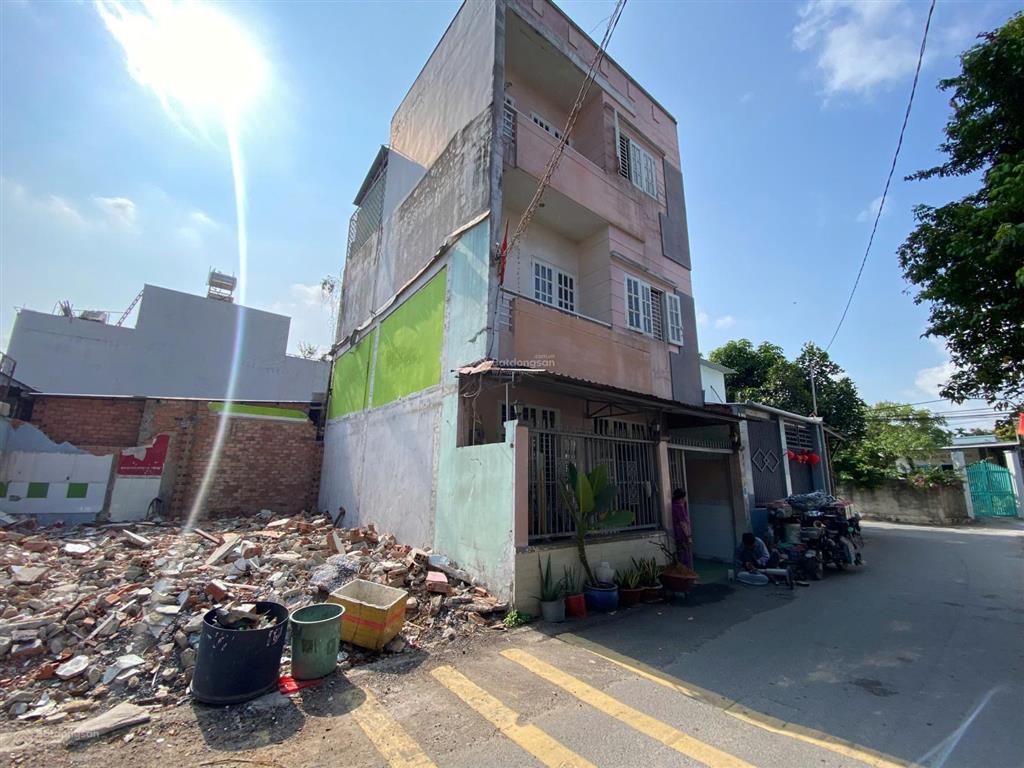 Bán 52m2 đất mặt tiền đường oto né nhau, ngay cạnh bờ bao sông sg