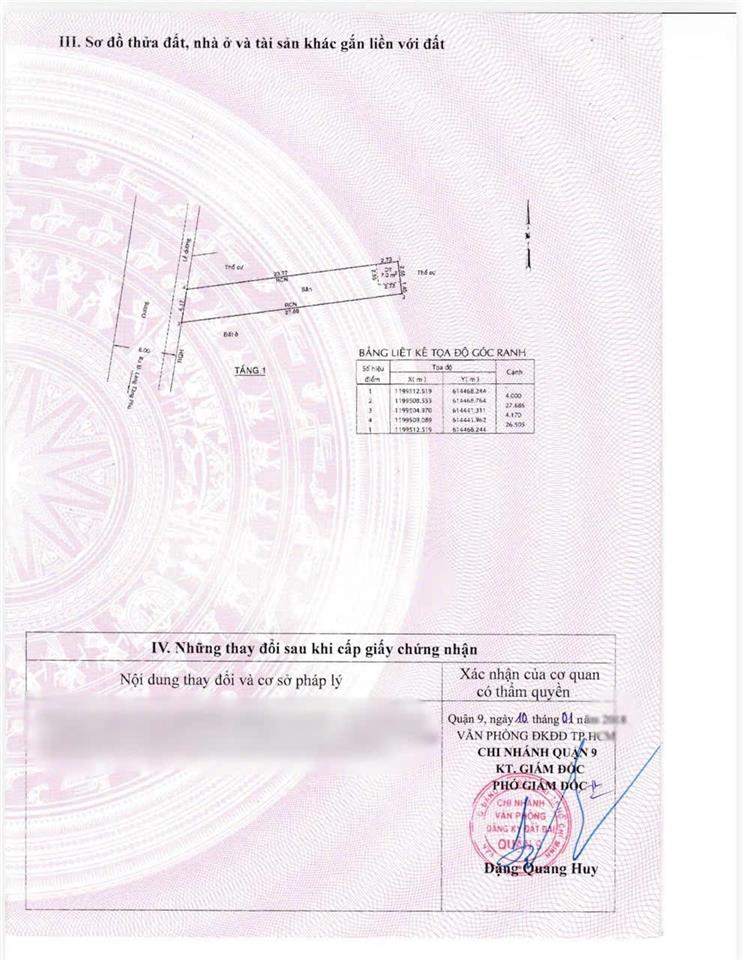 Bán đất tại 89, đường làng tăng phú, quận 9, tp. hcm, giá siêu hời 10,8 tỷ, 108,4 m2