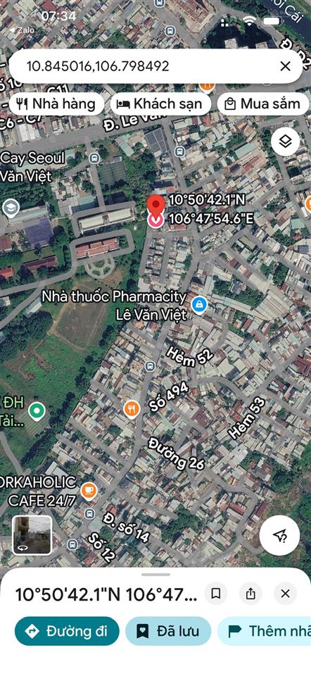 Bán đất tại 89, đường làng tăng phú, quận 9, tp.hcm, giá siêu hời 12,8 tỷ, 108,4 m2