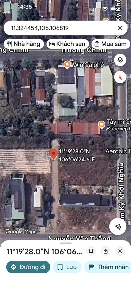 Đất cách đường trường chinh 30m, gần công viên tô quyền, dt  1059m2,tc  898 m2, 23 tỷ.