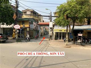 Bán đất tại phường sơn lộc, thị xã sơn tây, hà nội, 3,4 tỷ, 55 m2  chính chủ, uy tín