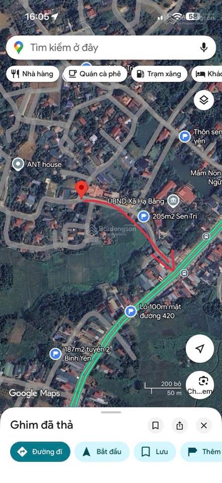 Bán 110m2 giá 3,9 tỷ gần trung tâm hành chính xã hạ bằng  đường to  cam kết không dính quy hoạch