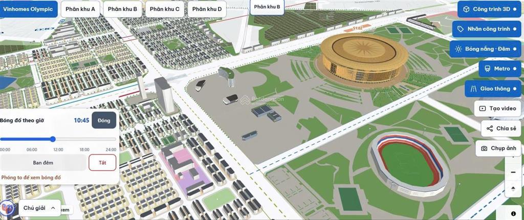 Bán biệt thự tại khu đô thị thể thao olympic 15,6 tỷ 120m2 hàng hot