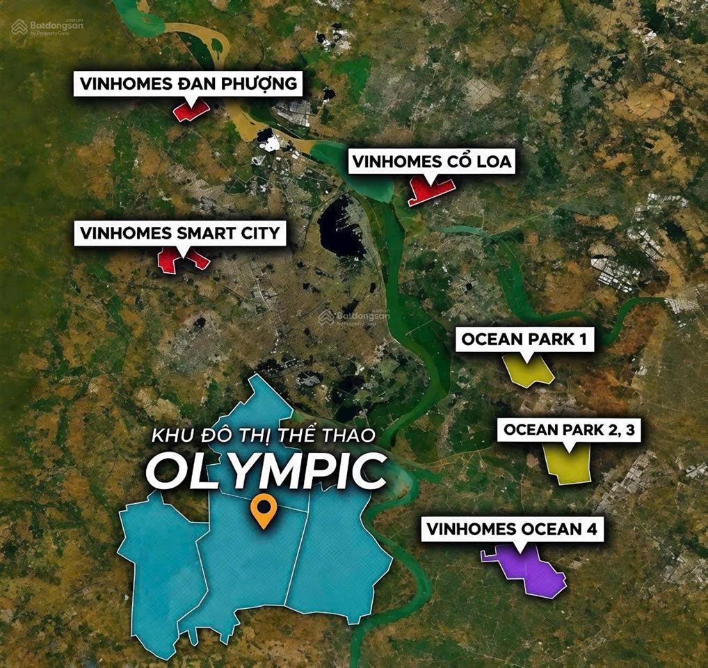 Mở bán biệt thự vinhomes olympic 60m2 giá 7,5 tỷ