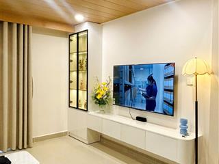 Studio 45m2 giá 6tr nội thất đẹp lung linh đầy đủ cao cấp, tầng cao view thoáng xem pháo hoa