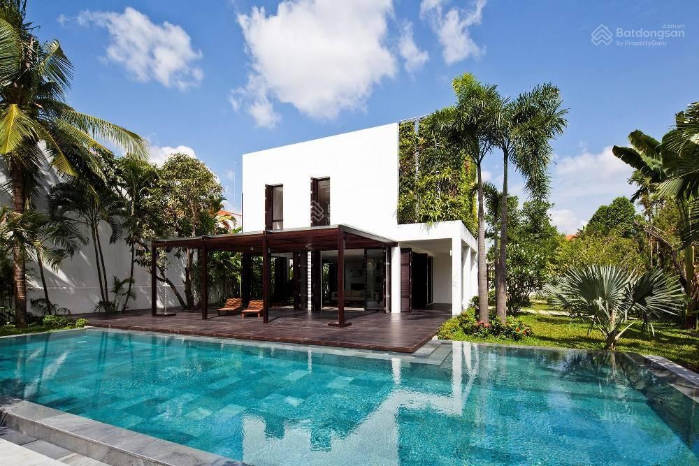 Siêu biệt thự thảo điền mặt tiền sông có bến du thuyền 2000m2 nguyễn văn hưởng quận 2