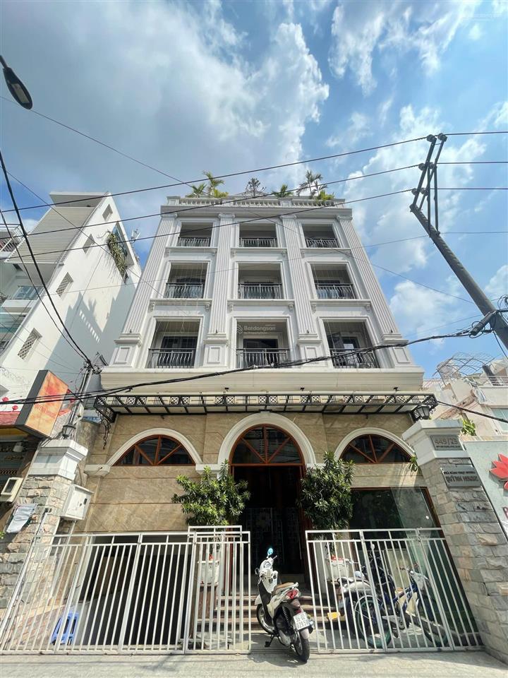 Kết tiền bán biệt thự 1177m2 sàn sử dụng 10,5x20m sư vạn hạnh hẻm vip rộng , hầm+ 7 tầng đủ pccc