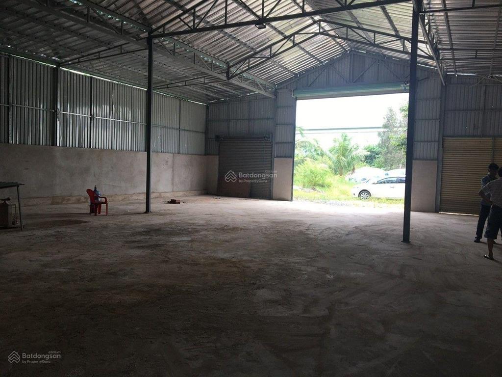 Cho thuê nhà xưởng mặt tiền đường đỗ văn dậy, hóc môn