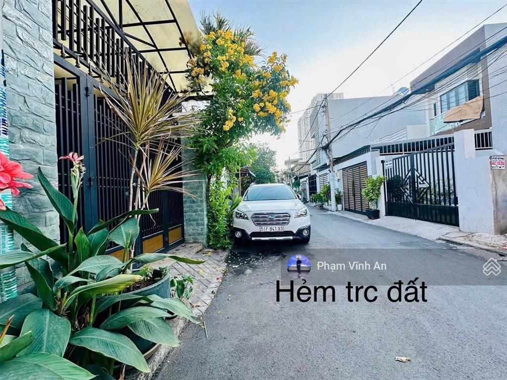 69tr/m2  lô đất hẻm ô tô tránh đặng văn bi trường thọ  121m²(4,5x27m)  xây dựng 4 tầng