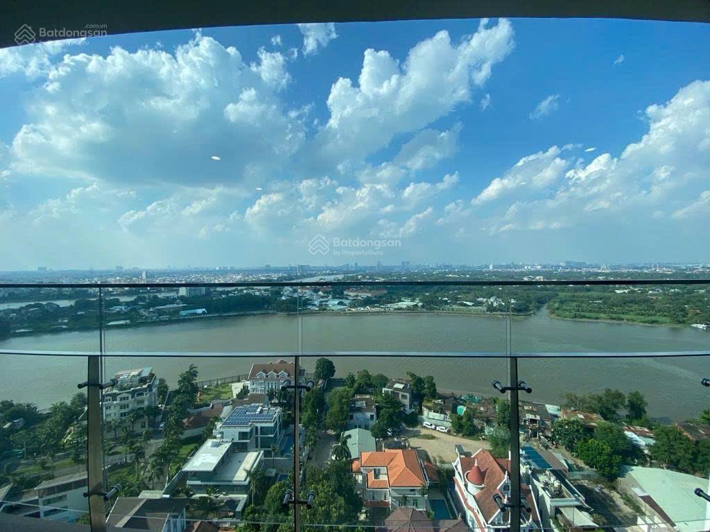 Cho thuê 3pn góc, 136m2, view sông, nhà mới bàn giao, ở thảo điền green, q2, giá chỉ 66 triệu