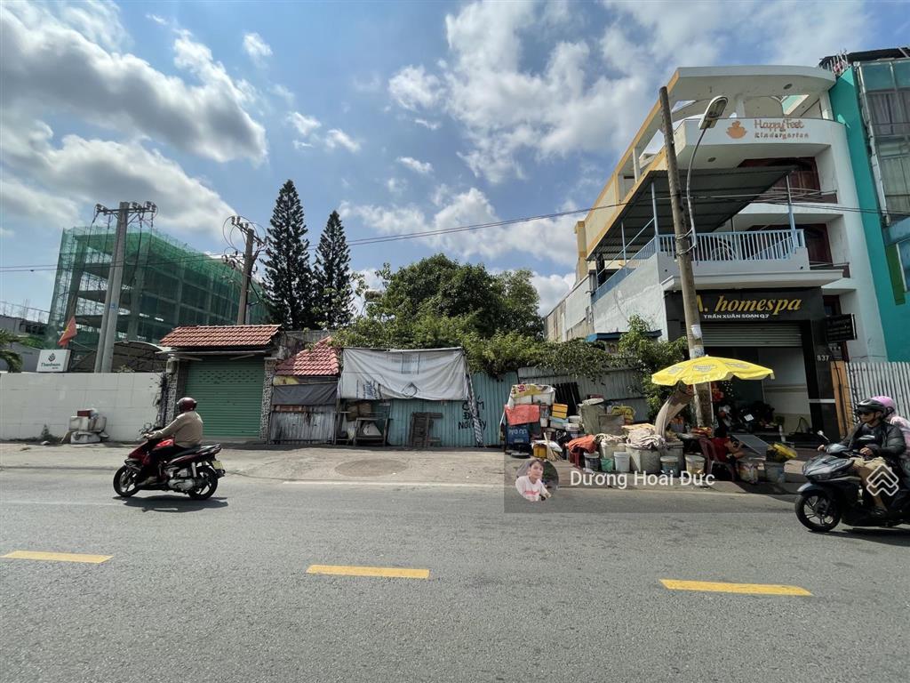 Siêu hiếm đất mặt tiền trần xuân soạn view sông  539,2m2  xây dựng tự do cao tầng