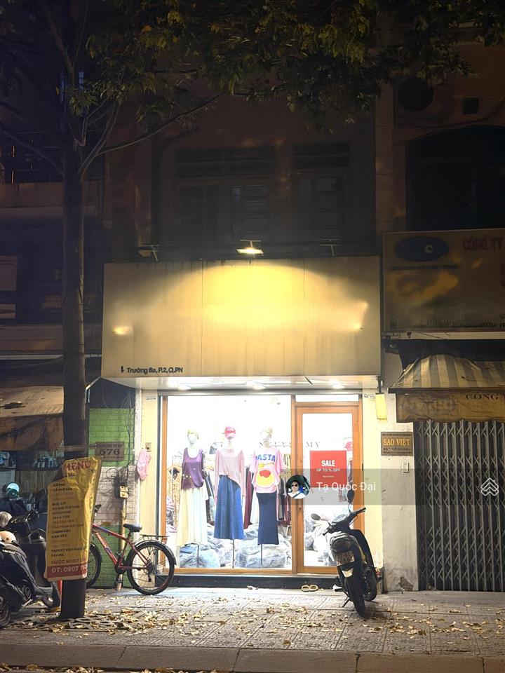 Phú nhuận  mt trường sa  42.7m2  14.8 tỷ  4 tầng  vỉa hè 4m  kinh doanh đỉnh