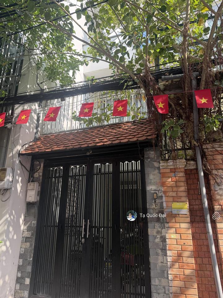 Quận 3  lê văn sỹ  61,2m2  9,5 tỷ  hẻm ô tô tránh  3 tầng