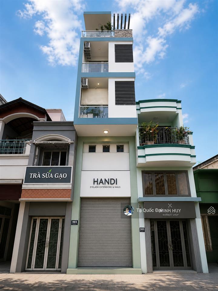 Quận 3  mt hoàng sa  59.1m2  19 tỷ  5 tầng  7pn