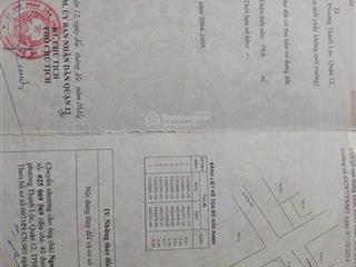 Bán nhà thạnh lộc 19, quận 12  hẻm xe hơi  1 trệt 1 lầu  sổ hồng riêng