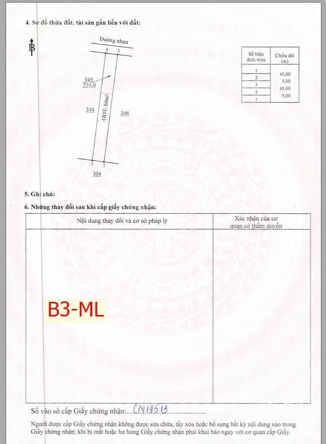 Đất ngay tt chơn thành giá full chỉ 570 triệu