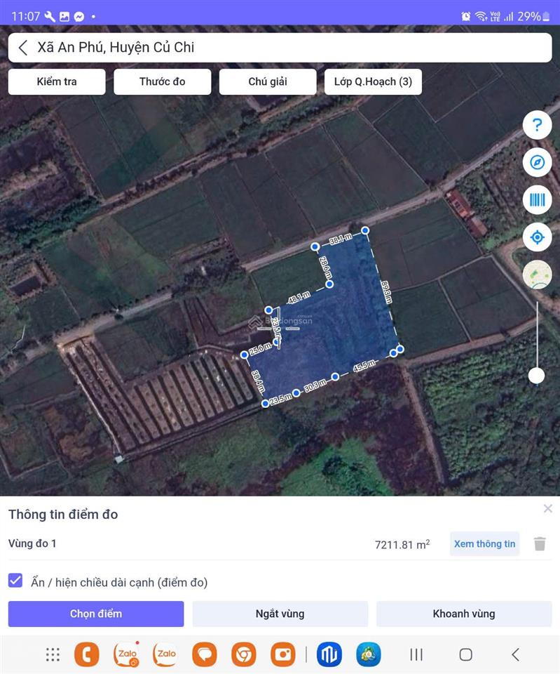 Bán 6.738 m2 mặt tiền đường nguyễn thị nà (đường 795), xã an nhơn tây, tp. hcm