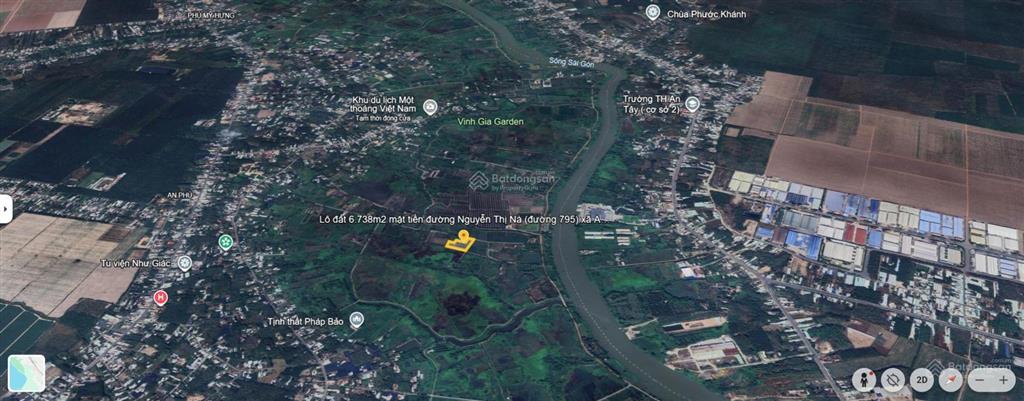 13,5 tỷ! bán 6.738 m2 mặt tiền đường nguyễn thị nà (đường 795), phường an nhơn tây, tp. hcm
