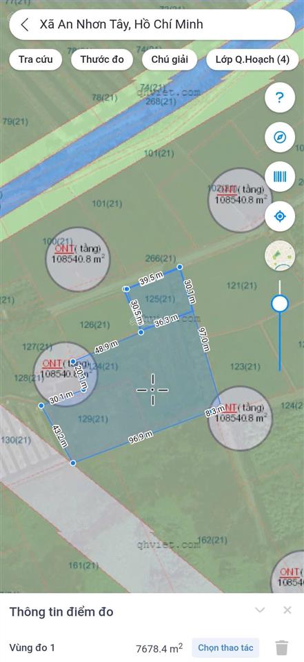 13,5 tỷ! bán 6.738 m2 mặt tiền đường nguyễn thị nà (đường 795), phường an nhơn tây, tp. hcm