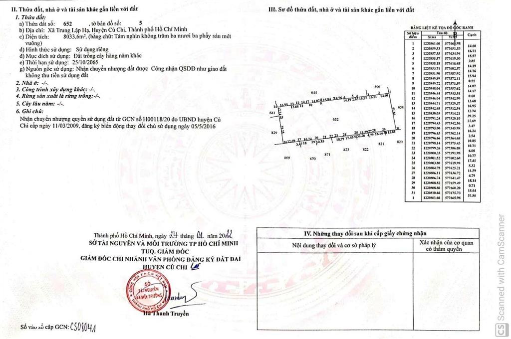 650k/m2! bán 11.140 m2 đất trồng cây lâu năm, xã nhuận đức, tp. hcm