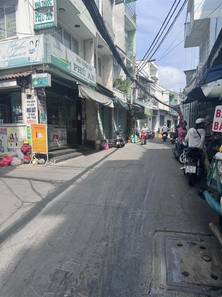 Nhà 7,2 tỷ, đoàn văn bơ, quận 4, 2 tầng, 85m² (5x18m), hẻm trước nhà 4  6m