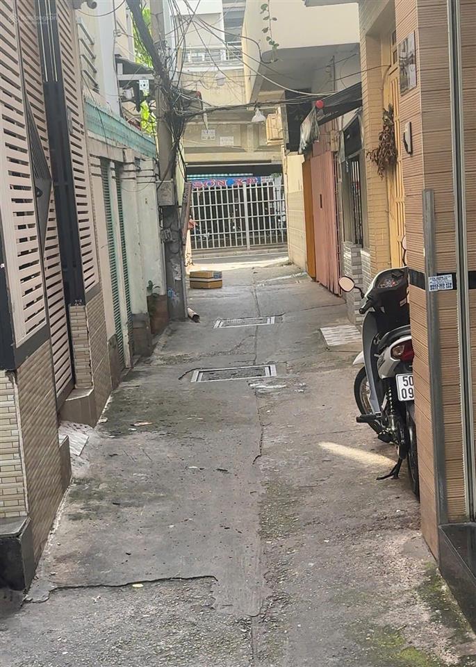 6,7 tỷ, khánh hội, quận 4, 3 tầng, 50m (3,8x12m) nở hậu 5m, cách mặt tiền 30m