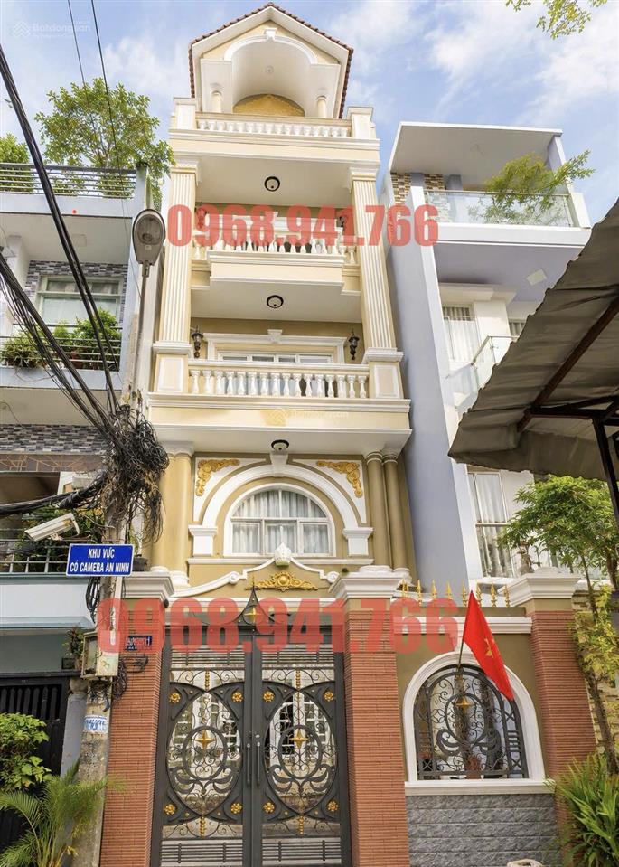 13,8 tỷ, khánh hội, quận 4, nhà 5 tầng btct, diện tích 98m2 (5 x 20m), đường xe hơi tận nhà.