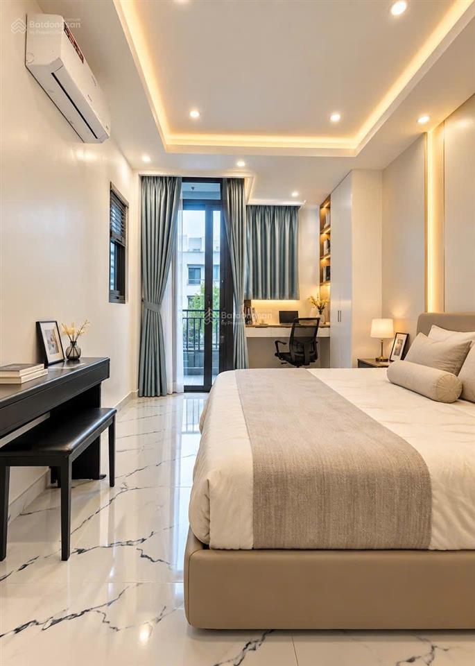 Nhà 6 tỷ, bến vân đồn, quận 4, 5 tầng, 27m (3x9m), cách mặt tiền 50m