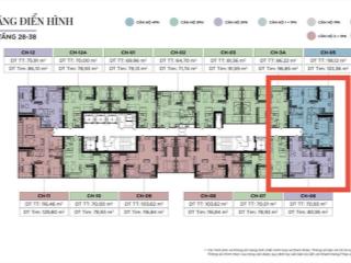 Độc ! bán cặp căn góc toà f5 diện tích 190 m2, ban công đông nam, tầng cao view hồ tây giá tốt nhất