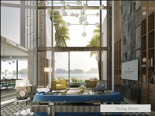 Bán dinh thự mặt biển, 2 mặt view biển 1 mặt view hồ, intecon vận hành tiêu chuẩn 6 sao giá tốt