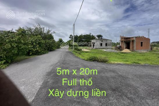 Chính chủ định cư usa cần sang nhanh lô đất đẹp tại thị trấn củ chi 110m2 full thổ 1 tỷ xíu
