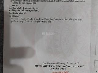 Bán 300m2 cln tại an bình, cần thơ, hàng hiếm giá cực chất!.