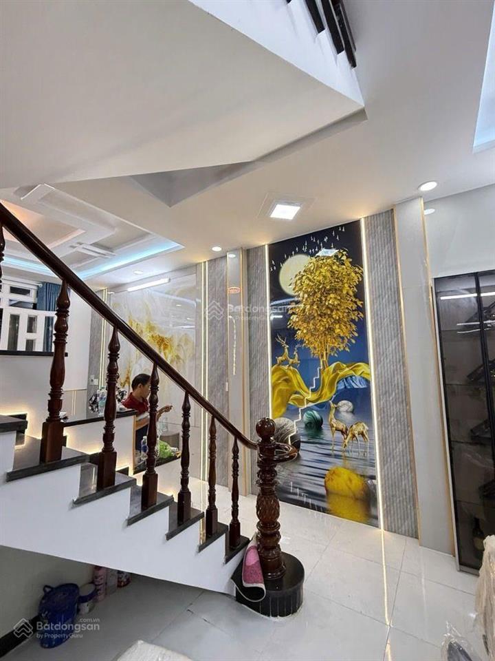 Bán nhà 4 tầng lê văn khương hxh 10m siêu phẩm vip, tặng full nội thất 4,79 tỷ