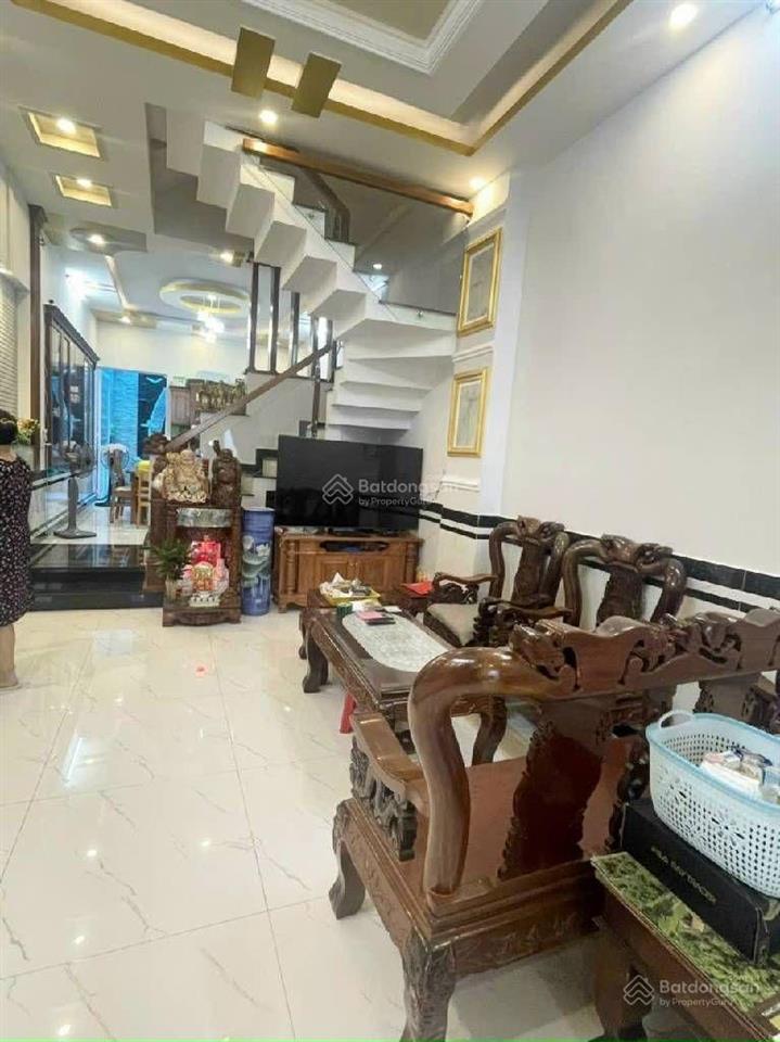 Bán nhà 4m x 25m 4 tầng hiệp thành 44  4,59 tỷ